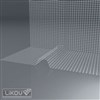 LIKOV Profil bosážní tkaninový LBP-U1 roh vnější drážka 30/17mm, profil 240/100/100mm
